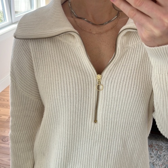 Talbots collar half zip sweater size 1x - Picture 4 of 13